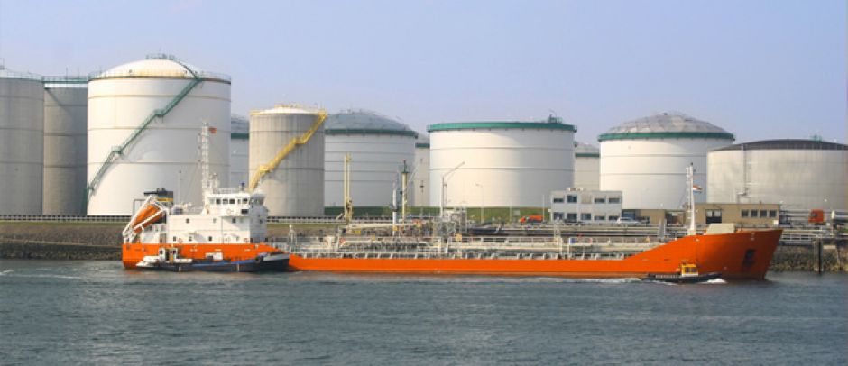 Bild mit Schiff für Energiemarkt